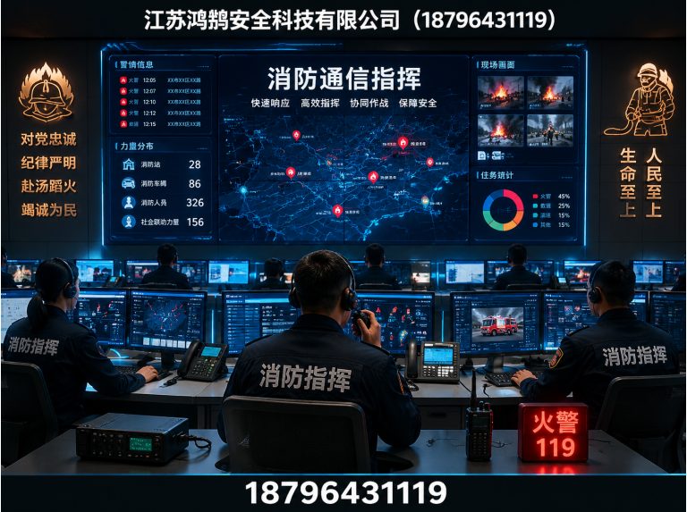 巴音郭楞智慧消防系统展示图